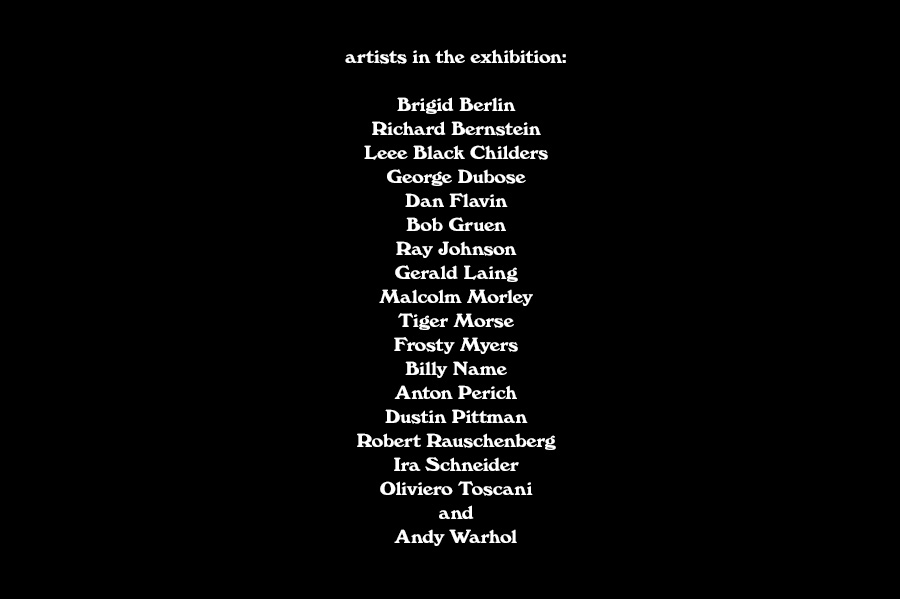 The Artists in the Show